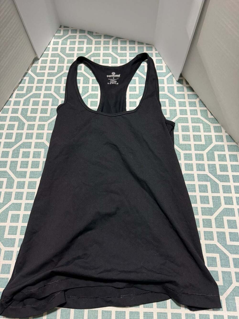90 Degree by Reflex Women's Black Racerback Athletic Tank Top